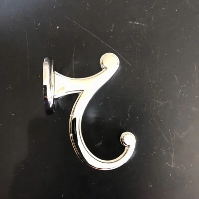 Ginger Circe Double Robe Hook in Polished Nickel 2711/PN W21 - Image 1 of 4