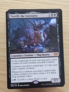 Custom Commander Deck ~ Slugs & Slime Counters ~ Toxrill, the Corrosive MtG EDH - Picture 1 of 4