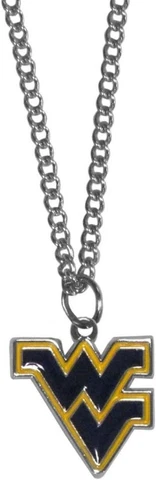 WEST VIRGINIA MOUNTAINEERS LOGO PENDANT NECKLACE Cover