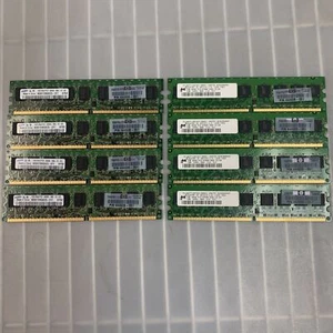 Lot Of 8 x HP 444908-051 1GB PC2-6400E DDR2 ECC RAM Server Memory - Picture 1 of 3