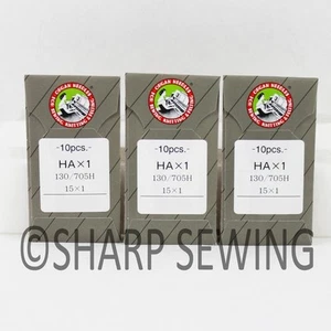 JUKI MO-644 OVERLOCK NEEDLES #12BP (30) #MHA100B1200 - Picture 1 of 1