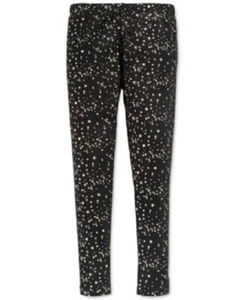 Epic Threads Girls' Star Print Leggings, deep Black, Size S - Picture 1 of 1