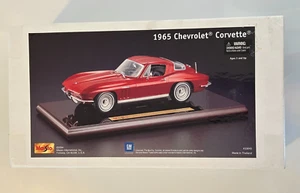 Maisto 1965 Chevrolet Corvette Red Limited Edition Sealed Model Car 1:18 Scale - Picture 1 of 8
