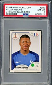 Kylian Mbappe 2018 Panini World Cup #209 PSA 8 - Picture 1 of 2