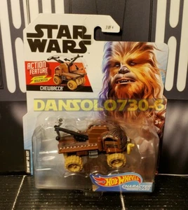 Star Wars Hot Wheels Chewbacca With Moving Bowcaster  - Picture 1 of 2