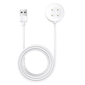 White Magnetic Charger USB-A Charging Cable Dock Base For Google Pixel Watch 2 n - Picture 1 of 9