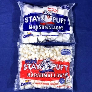 New 2 Bags - STAY PUFT MARSHMALLOWS & MINI - Campfire GHOSTBUSTERS: AFTERLIFE - Picture 1 of 8