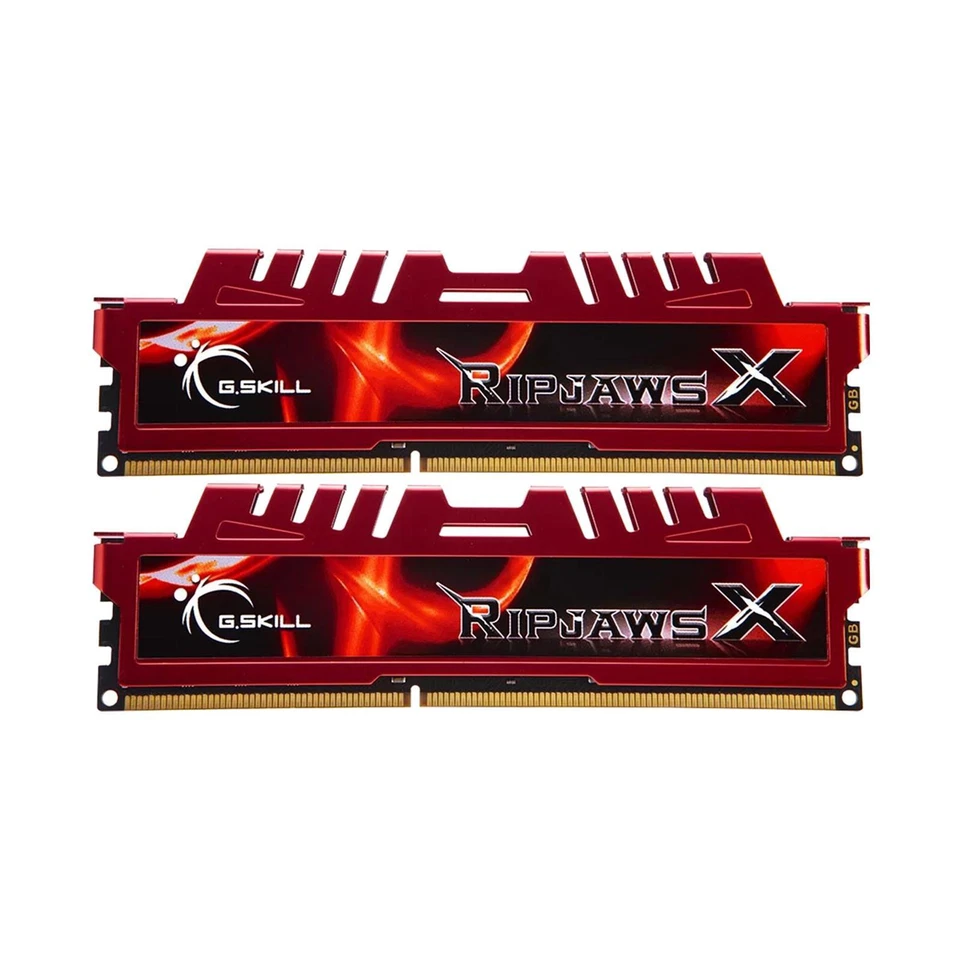 G.SKILL RipJawsX 16 GB (2x8GB) F3-14900CL10S-8GBXL DDR3 PC3-14900   #117343 - Bild 1 von 1