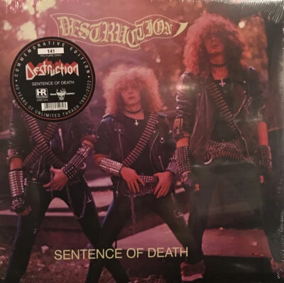 Destruction – Sentence Of Death LP 2022 High Roller – HRR 544 *DE [Picture Disc] - Image 1 of 3