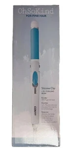 Conair OhSoKind For Fine Hair Curling Iron; 1in with Silicone Clip up to 375F - Picture 1 of 6
