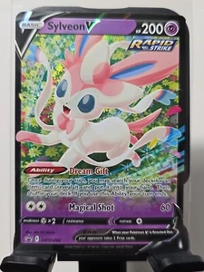 Sylveon V SWSH202 Black Star Promo Ultra Raro Holo Pokemon TCG Tarjeta Lámina - Imagen 1 de 6