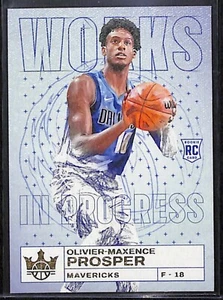 Olivier-Maxence Prosper 2023-24 Panini Court Kings RC Works In Progress #28 - Picture 1 of 2