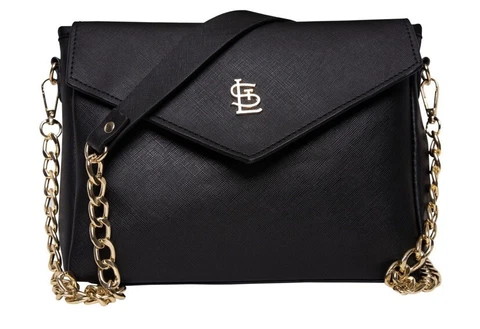 St Louis Cardinals Purse 9/2/23 New Black Handbag With Gold Logo SGA Presale Cover