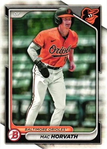 2024 Bowman #BP-6 Mac Horvath Prospects - Picture 1 of 2
