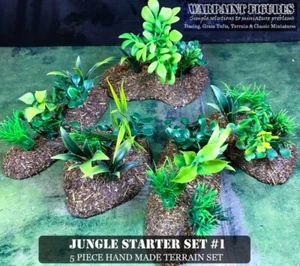 WPF - Quality Wargaming Jungle Starter Set - WW2|28mm|Fantasy|Vietnam Terrain - Picture 1 of 16