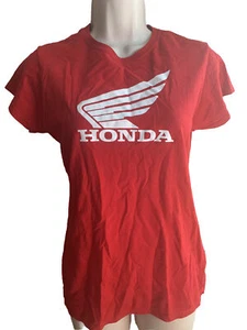 Vintage/Y2K offizielles rotes Honda Damenhemd Größe Medium - Bild 1 von 6