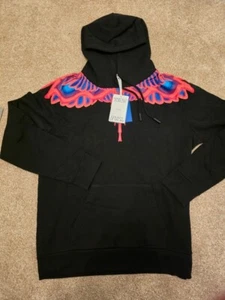 MARCELO BURLON CURVES WINGS HOODY Size Large GENUINE brand new - Picture 1 of 11