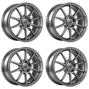 Set of 4 15in Granite Alloy Wheel Rims for Suzuki Esteem, DAJ1T02 4x100 4Lug - Picture 1 of 2