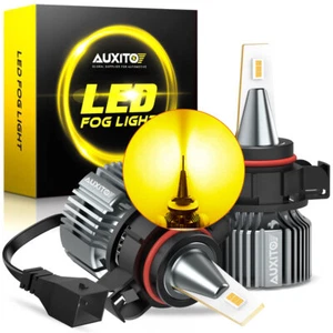 Gold Yellow H16 2x 5202 LED Fog Light Bulbs Lamp for 07-15 Chevy Silverado 1500 - Picture 1 of 9