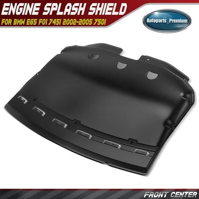 Protector contra salpicaduras motor delantero central para BMW E65 F01 745i 2002-2005 750i 2006-2008 Foto 1 de 4