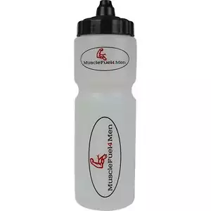 MuscleFuel4Men 750ml Water Bottle Gym Bottles - Picture 1 of 1