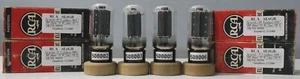 NOS 1MQ 4Pcs 6L6GB RCA made in U.S.A Amplitrex AT1000 test #508002,03,05,06 - Picture 1 of 10