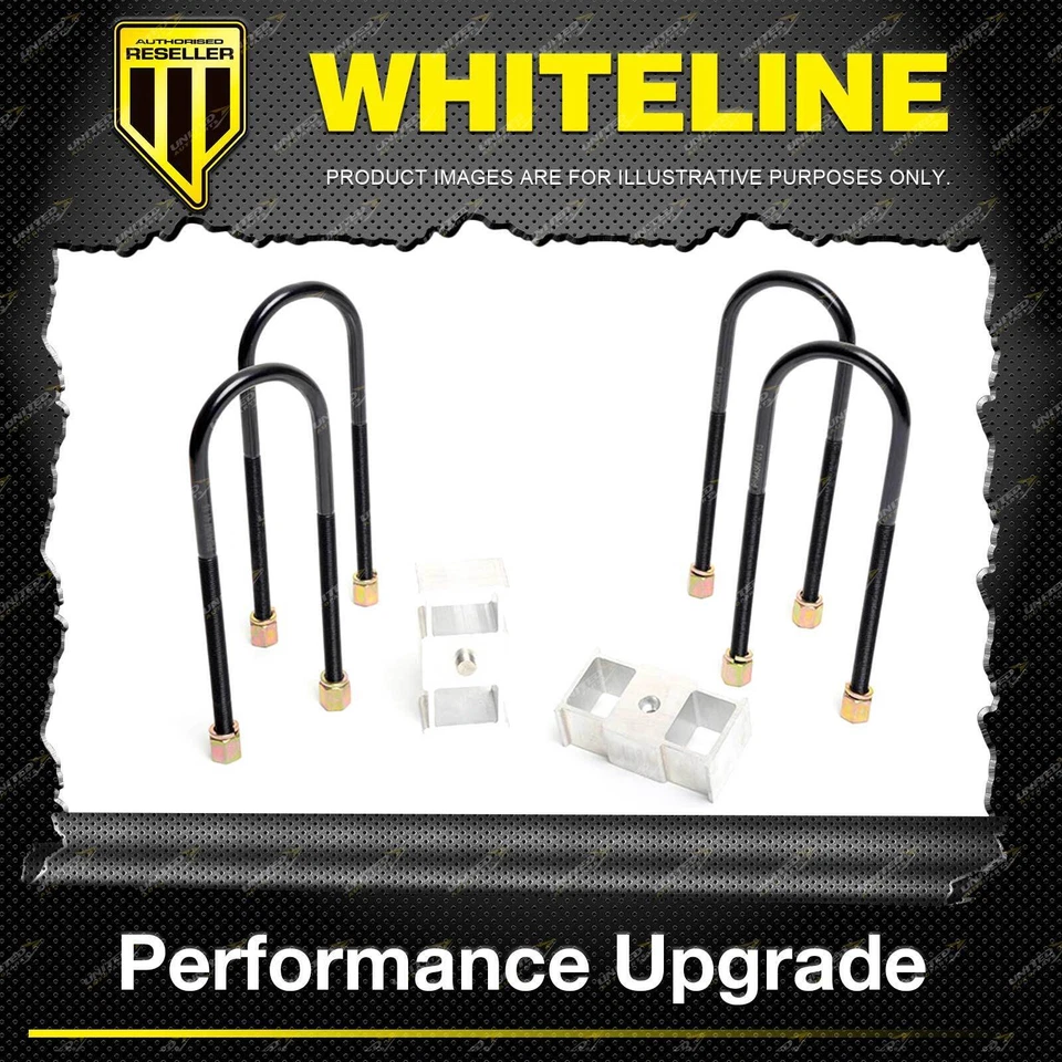 Whiteline Rear 1.5" Lowering Block - Kit for Ford Falcon EF EL XH - image 1 of 4