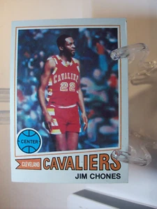 1977-78 Topps Gray Backs Basketball Card   #57 Jim Chones    (92802) - Picture 1 of 2