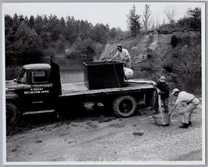 1972 Peabody Coal Company Ken Mine Kentucky 8x10 Photo Reclamation Truck 7503 - Bild 1 von 2