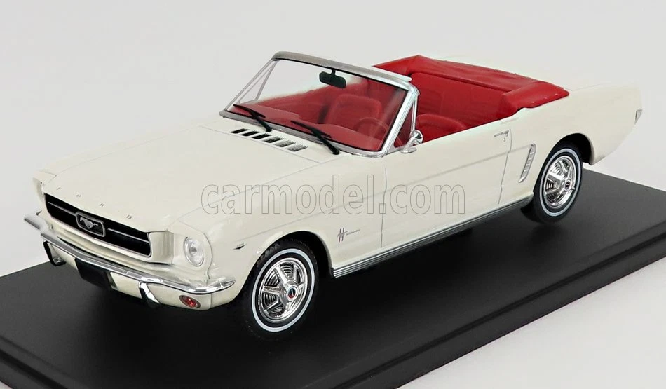 1/24 EDICOLA - FORD USA - MUSTANG CABRIOLET OPEN 1965 COAUINMVQ02 - Immagine 1 di 1