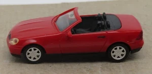 Micro Herpa Ho 1/87 Mercedes Slk 230 Roadster Abierto Rojo #032148 Sin Caja - Imagen 1 de 12