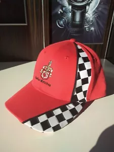 CUERVO Y SOBRINOS RED CAP HAT Chapeau SWISS WATCHES Cappuccio ADJUSTABLE GORRA - Imagen 1 de 5