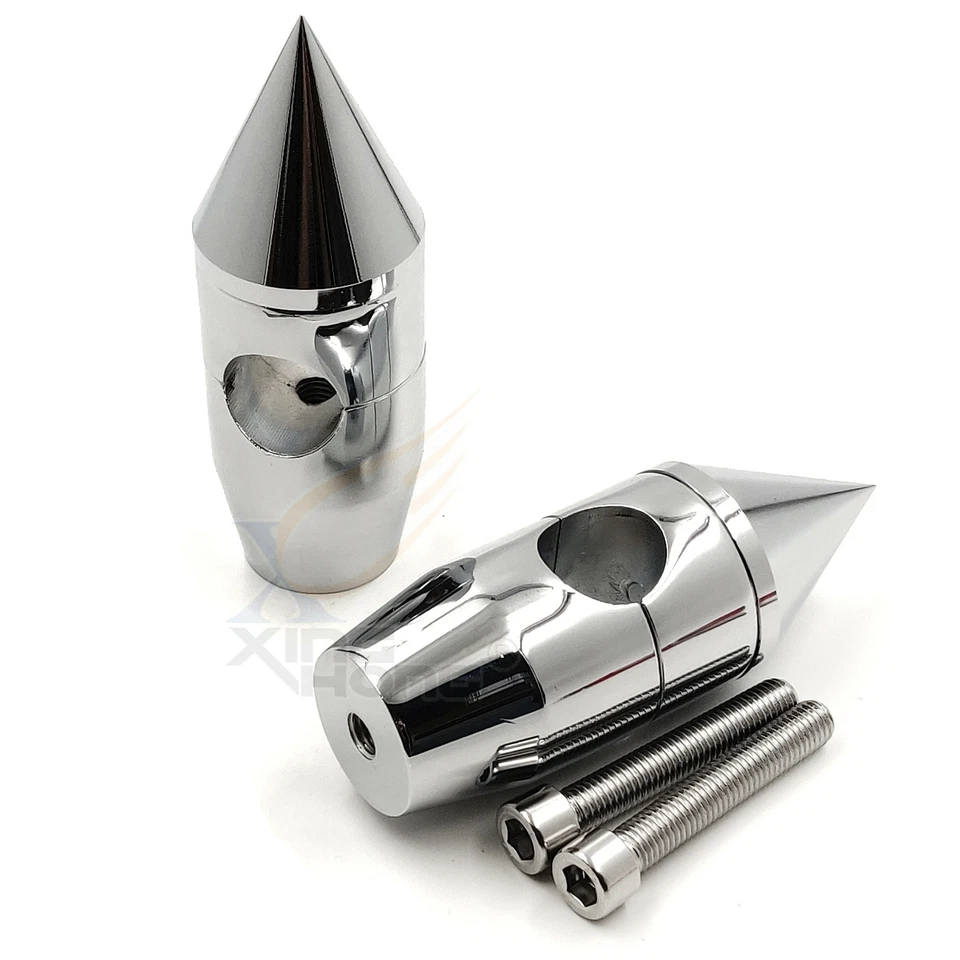 1" Handlebar Risers for Honda Shadow Spirit 750 Aero VTX 1300 C Valkyrie CHROMED - Изображение 1 из 4