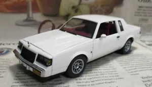 GMP 1/24 Buick Regal Turbo T White 1987 World Limited 1500 Units New - Picture 1 of 8