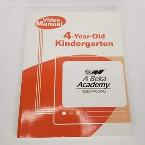 Beka Academy 4 Year Old Kindergarten Video Manual Program Home School Schooling - Picture 1 of 6
