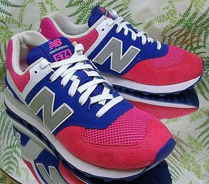 blue and pink new balance