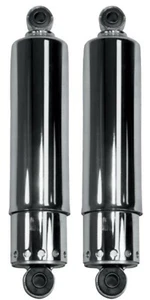 V-Factor 29042 Chrome Covered 11" Shocks for 4-Speed Big Twin 73-86 Shovelhead - Picture 1 of 1