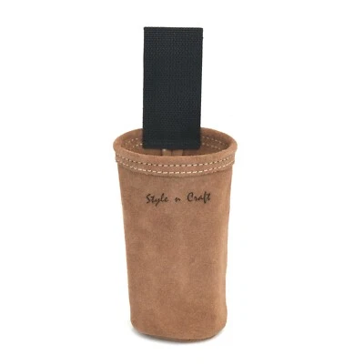 Style n Craft 88022 - Spray Paint Can Holder in Heavy Duty Suede Leather - Image 1 of 2