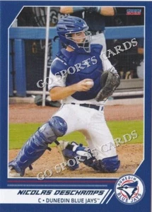 2023 Dunedin Blue Jays Nicolas Deschamps RC Novato Azulejos CAN Ligas Menores - Imagen 1 de 1