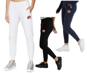Ellesse Damen Queenstown Jogginghose Bündchen Trainingsanzug Unterteil Fitnessstudio Jogginghose 8-16 - Bild 1 von 12