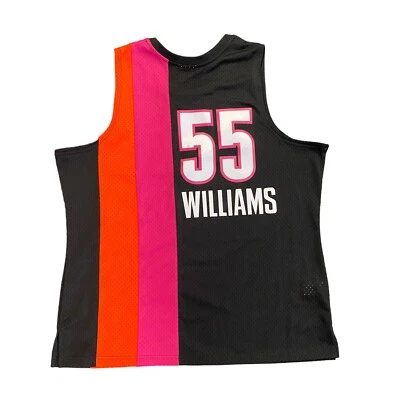 Camiseta deportiva de Jason William Miami Heat NBA Swingman Mitchell & Ness 2005-06 nueva con etiquetas 2X Foto 1 de 4