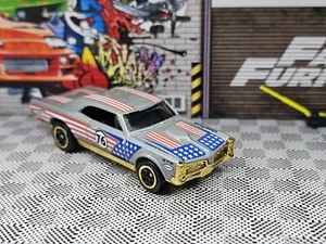 Hot Wheels 2022 Stars And Stripes Silver ‘67 Pontiac GTO Walmart Exclusive New - Picture 1 of 6