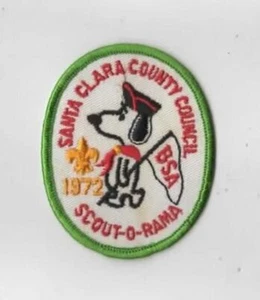 1972 Scout-O-Rama Santa Clara County Council BSA SNOOPY GRN Bdr. [AR-1110] - Picture 1 of 1