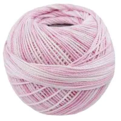 Lizbeth Egyptian Cotton Crochet Thread Size 3 Color 189 Pink Ice