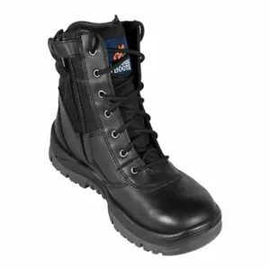 Mongrel Premium Series Black High Leg ZipSider Boot 251020 - Picture 1 of 1