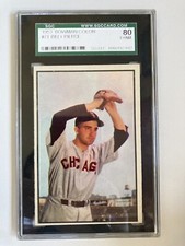 1953 Bowman Color Billy Pierce #73 SGC 80 EX/NM
