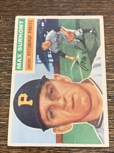 1956 TOPPS MAX SURKONT #209 GB PIRATES VG-EX OR BETTER - Picture 1 of 2