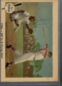 B4884- 1959 Fleer Ted Williams #26 Off to Flying Start - EX-MT (EXCELLENT MINT) - Picture 1 of 2