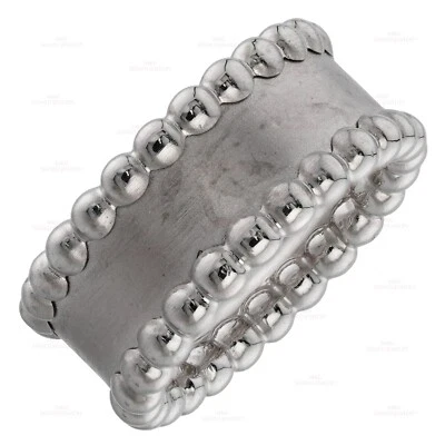 VAN CLEEF & ARPELS Perle 18k White Gold Ring Size 51  Size 51 - Image 1 of 4