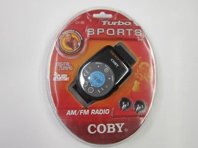 Coby CX-96 Turbo Sports AM/FM Radio - Image 1 of 4